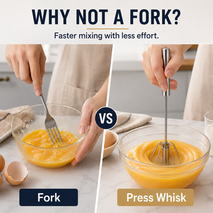 SpinPress Rotary Whisk