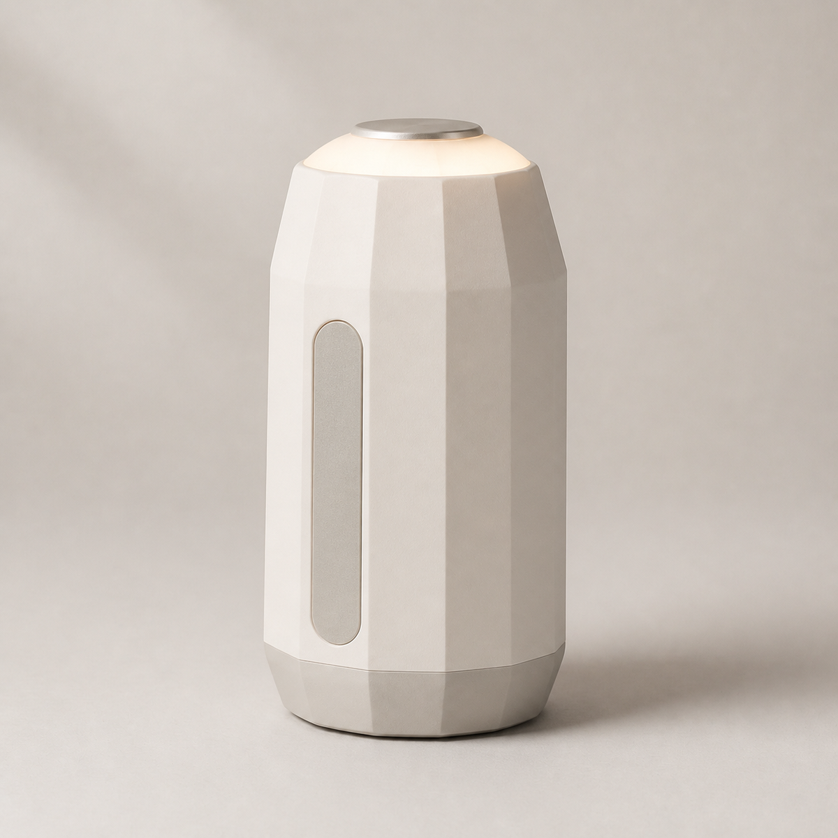 Facet Aroma Diffuser in warm ivory finish